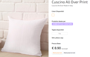 Cuscini Personalizzati con il Print on Demand