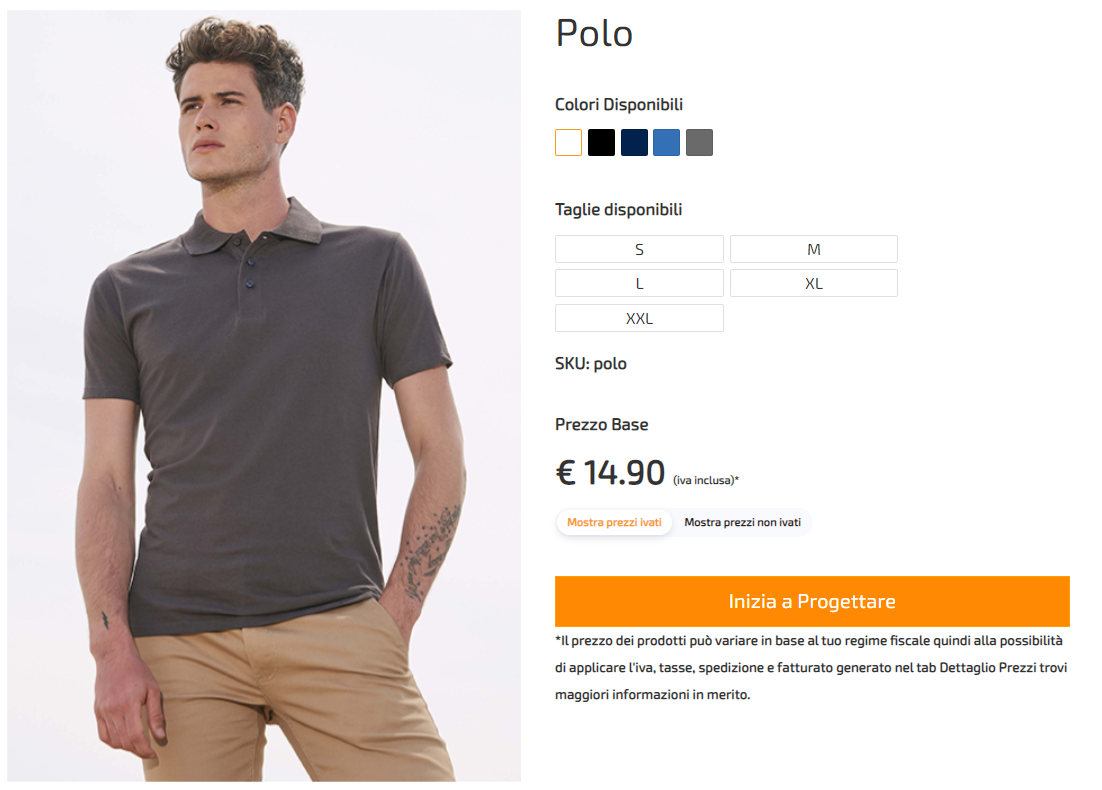 Polo Personalizzate con il Print on Demand