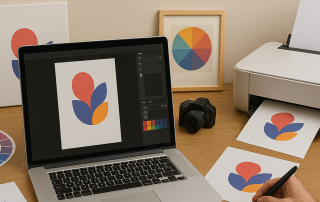 Guida alla preparazione di file per stampa Inkjet nel Print on Demand impostazioni corrette e qualità professionale.